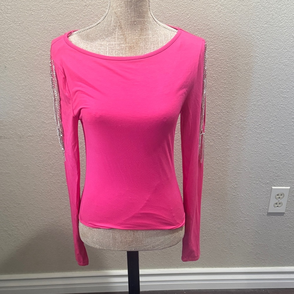 Chic Fuchsia Women's Blouse